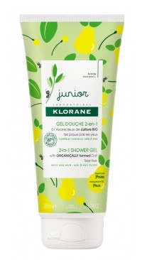 Klorane Junior Gel Douche 2-en-1 Poire 200ml